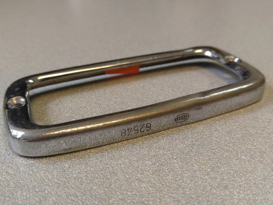 USED ORIGINAL PORSCHE 356B 356C 356SC BACK UP LIGHT HELLA 62548 CHROME BEZEL 9 - Изображение 2 из 4