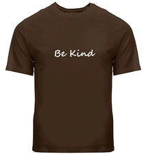 Be Kind Tee Shirts Mens/Unisex T-Shirt Blessed Short Sleeve Positive Kindness