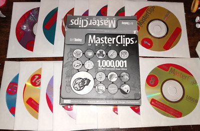 IMSI  Art Today MasterClips  1,000,001 Clip Art Images on 15 CD-Roms nice