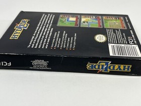 Hydlide NES Nintendo Game Cart Sleeve Styrofoam Box +Inserts & Registration Card