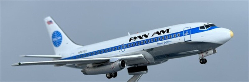 PAM AM インフライト　　BOEING737-296　1/200 Inflight For PAN AM FOR BOEING 737-200 N70723 1:200 Aircraft