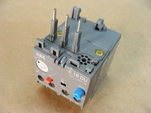 New ABB E16DU-6.3 Electronic Overload Relay 1.9-6.3 A Fast Ship 1PCS #DC - Picture 3 of 4