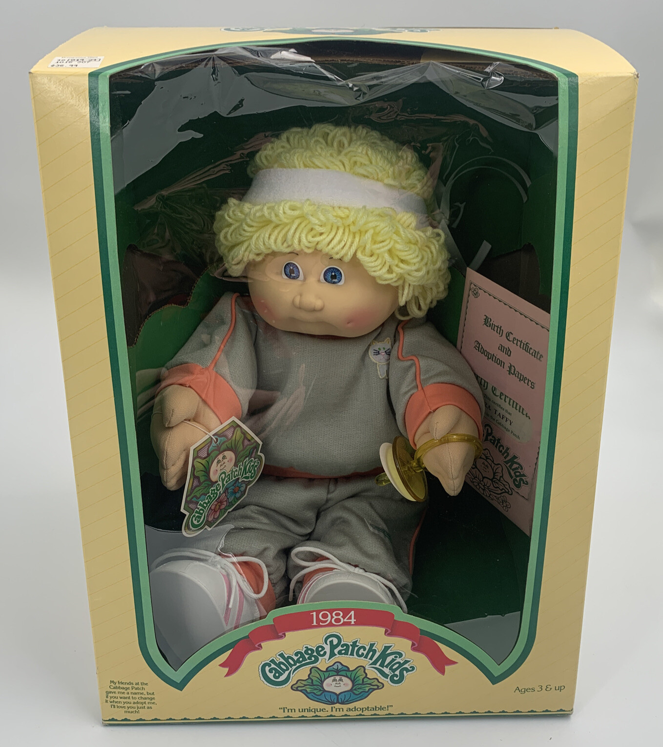 Coleco 3900 1984 Cabbage Patch Kids Doll - Kira Taffy 76930039007 | eBay