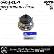 Genuine FRONT Wheel Hub Assy 51750B1050 for Hyundai Genesis 2014-2016