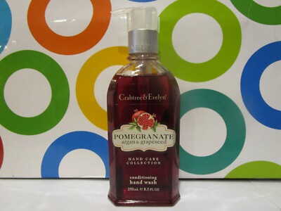 CRABTREE & EVELYN ~ POMEGRANATE CONDITIONING HAND WASH ~ 8.5 OZ UNBOXED