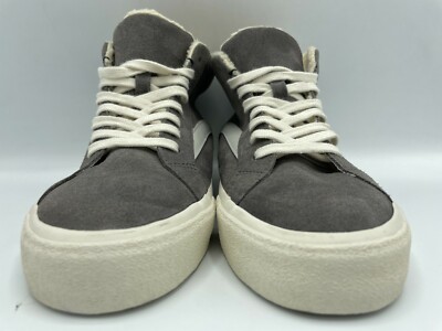 Madewell Sidewalk High-Top Suede Faux Fur Sneakers Gray  display picture 2