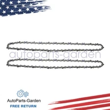Pack of 2 16" Chainsaw Chain 3/8" LP .043 55DL for Stihl MS170 MS180 Replacement