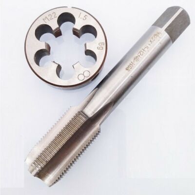 HSS M22 X1.5mm Gewindeschneider Metrisches Gewinde Rechtsgewinde DE