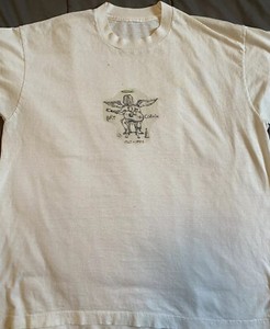 ripped nirvana shirt