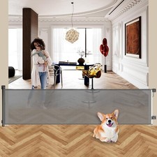 Extra Wide Retractable Baby Gate for Large Openings Safety Baby Gate up to 250cm