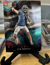 2022 Panini Select Football Draft Picks #US-SH Sam Howell Unstoppable ROOKIE 
