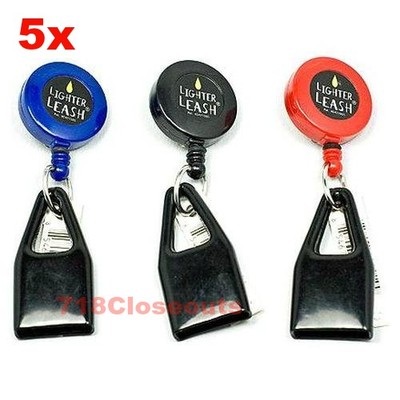 LIGHTER LEASH PREMIUM ORIGINAL Clip Retractable * 3 COLORS!! Free Shipping
