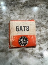 GE General Electric Electronic Tube 6AT8 NOS