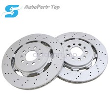 Rear Brake Rotors LH & RH For Alfa Romeo Giulia Stelvio Quadrifoglio 68306759AA