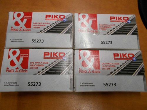 PIKO 55273 – Lot De 4 Boîtes Pour Conduits Propulsion Inférieure – NEUF