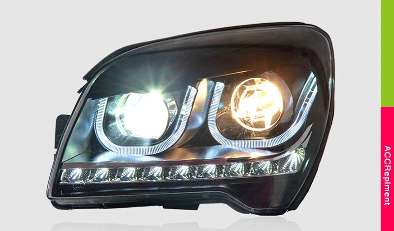 For 2009-2010 Kia Sportage Headlight Assembly HID Xenon Beam Projector LED DRL Foto 2 de 4