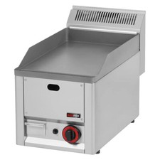 Gas-Griddleplatte Tischger&auml;t Grillplatte Bratplatte 395x705x482 mm 4kW mit Kamin