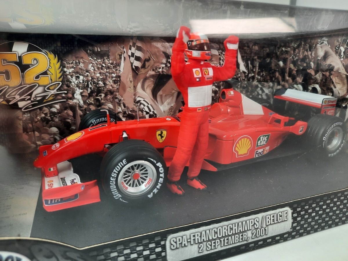 Hot Wheels Ferrari F2001 #1 M. Schumacher World Champion