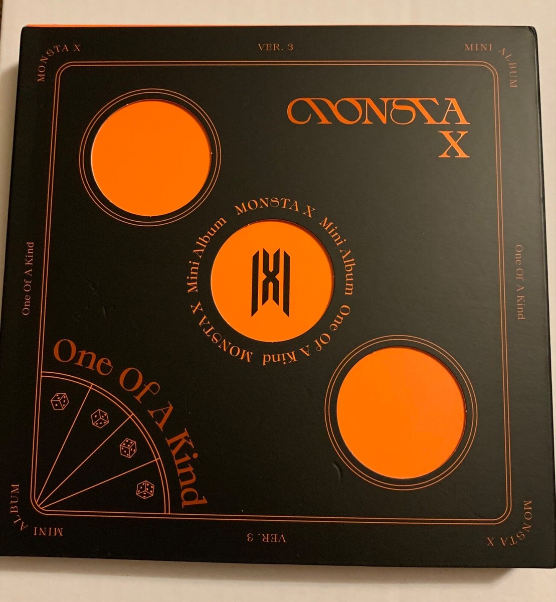 MONSTA X [ One Of A Kind ] 9th Mini Album [Version 3] | eBay