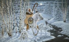 Ceramic Backsplash Tile Mural Horse Animal Kitchen/Bathroom - Whispering Winds
