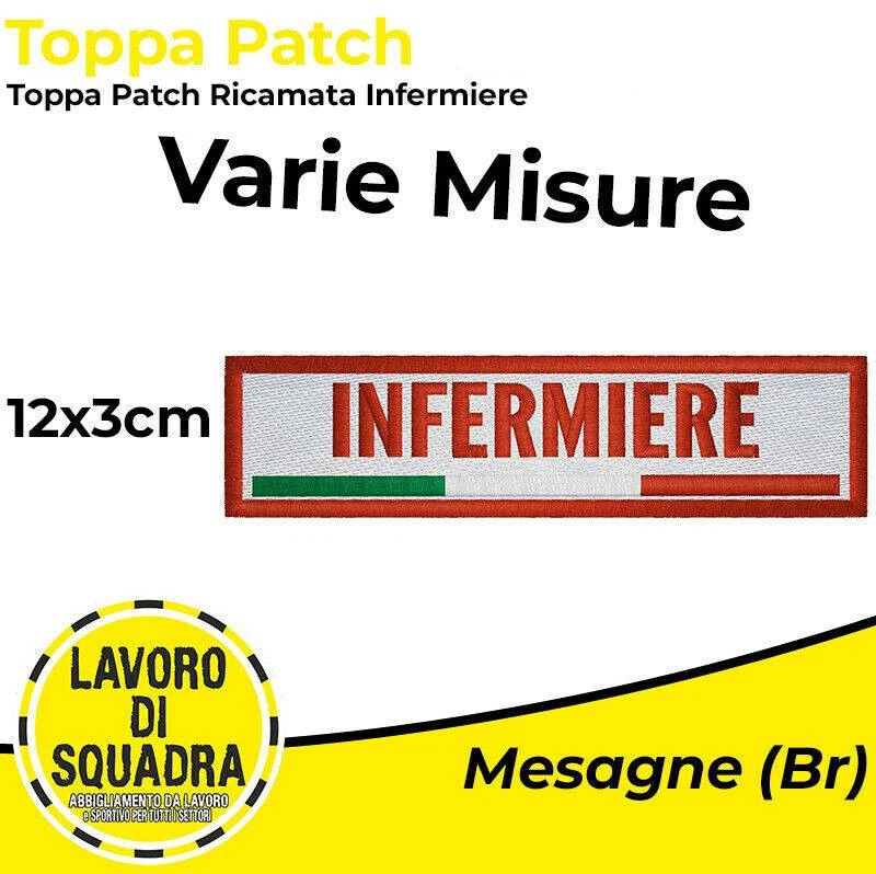 Toppe Ferro Personalizzato Su Toppe Ricamo Logo Pronto Soccorso Medico - Foto 4