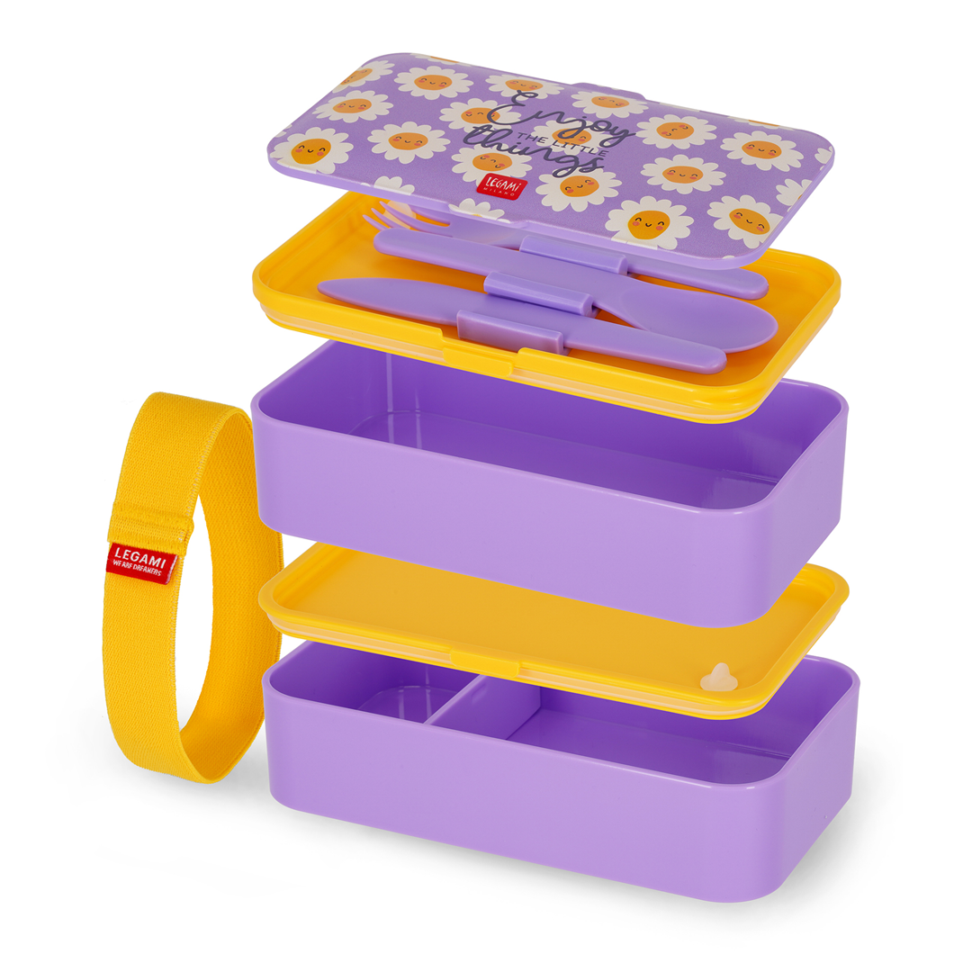 Lunch Box 18,2x10x10,3 Cm Daisy | Legami