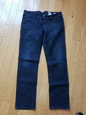 EUC womens Love Moschino dark denim jeans size US 6 Made in Italy