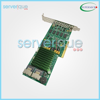 AOC-USAS2LP-H8iR SuperMicro 6Gbp/s 512MB PCI-e x8 SAS2 8-Port Controller Card
