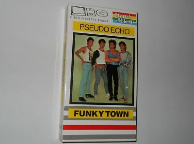 Pseudo Echo Funky Town VHS RCA Chart Attack Video Cassette Single 1987