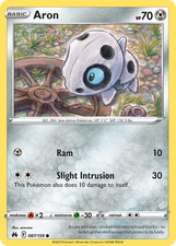 Aron 87/159 Regular Crown Zenith Pokémon TCG NM 40% off at 10+ cards