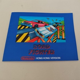 NES/Famicom Road Fighter Hong Kong Version (1985) Boxed with Manual (C68)