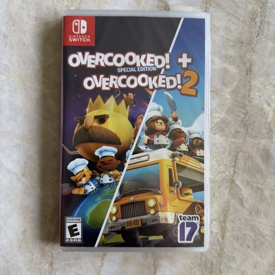 Overcooked 1 Special Edition + Overcooked 2 - Double Pack (Nintendo Switch) NEW
