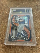 Panini 2025 Select Ian Kinsler #161 Orange Prizm Premier 40/49 GMA 10