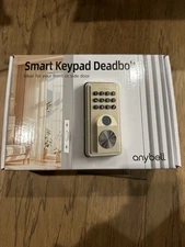 Smart Door Lock, ANYBELL Fingerprint Door Lock Keyless Entry Keypad Deadbolt