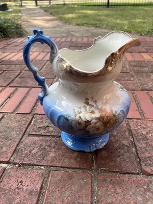 1900s antique porcelain / stoneware jugs pitcher