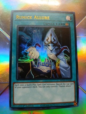 Runick Allure MP23-EN240 25th Anniversary Tin: Dueling Heroes Mega Pack 1st...