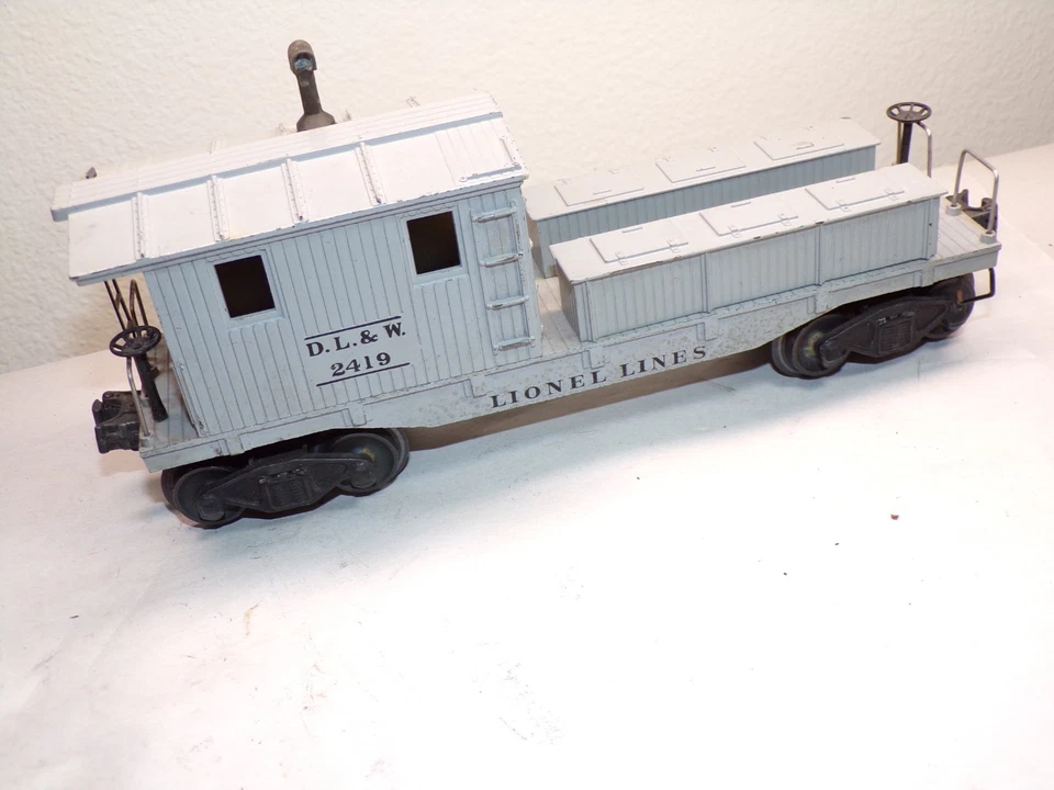 Lionel vintage original 2419 Work Caboose nice clean condition - Image 2 of 3