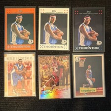 Topps Al Thornton Los Angeles Clippers Ultra Premiere 50th Anniv 6 Card Lot