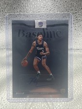 2025-26 Topps Finest Baseline Autographs Nique Clifford Rookie RC Auto BA-NC