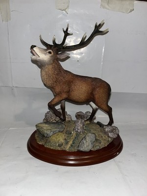 Bordüre Fine Arts Roter Hirsch A1485 Top Zustand