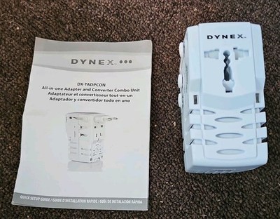Dynex DX-TADPCON Universal Travel Adapter and Converter FREE SHIPPING!