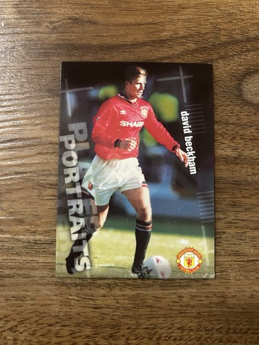 David Beckham #73 1997 Futera Manchester United card