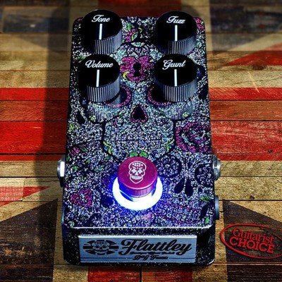 Flattley Boutique Effects Pedals Guitar Platinum Range - DG Fuzz Pedal