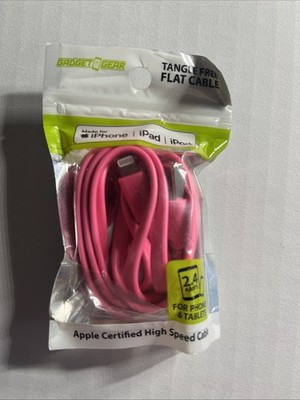 Gadget Gear Tangle Free Apple Certified High Speed Cable 
