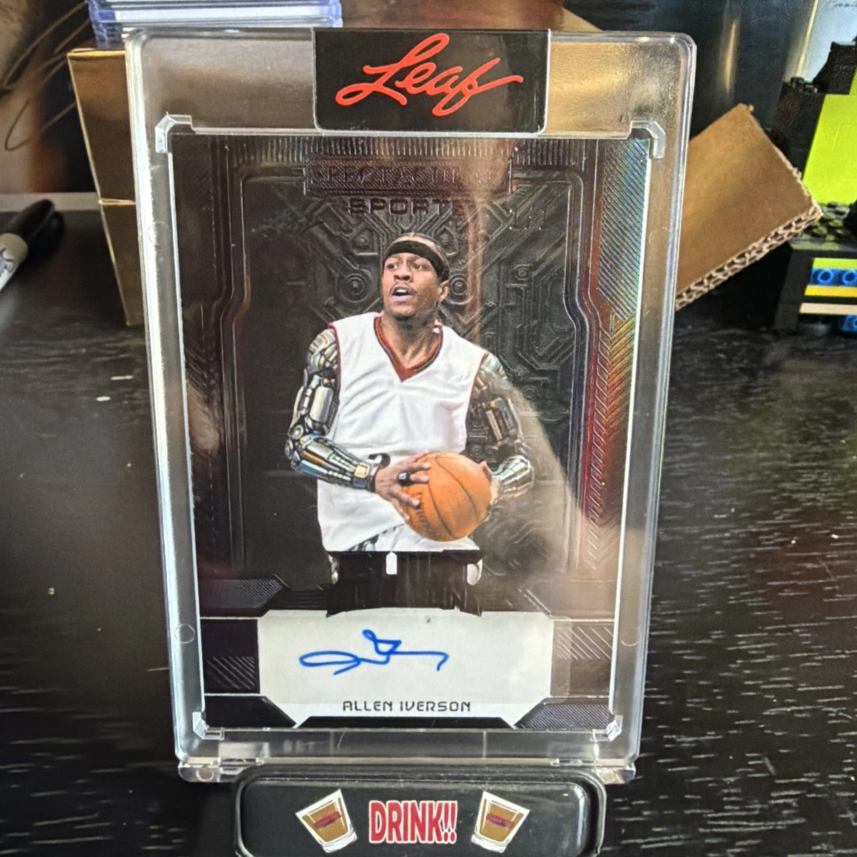 Allen Iverson Basketball Serial Numbered Sports Trading Cards