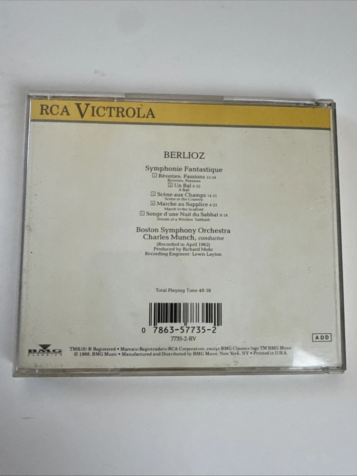 Berlioz: Symphonie Fantastique audio cd Very good Foto 2 de 4
