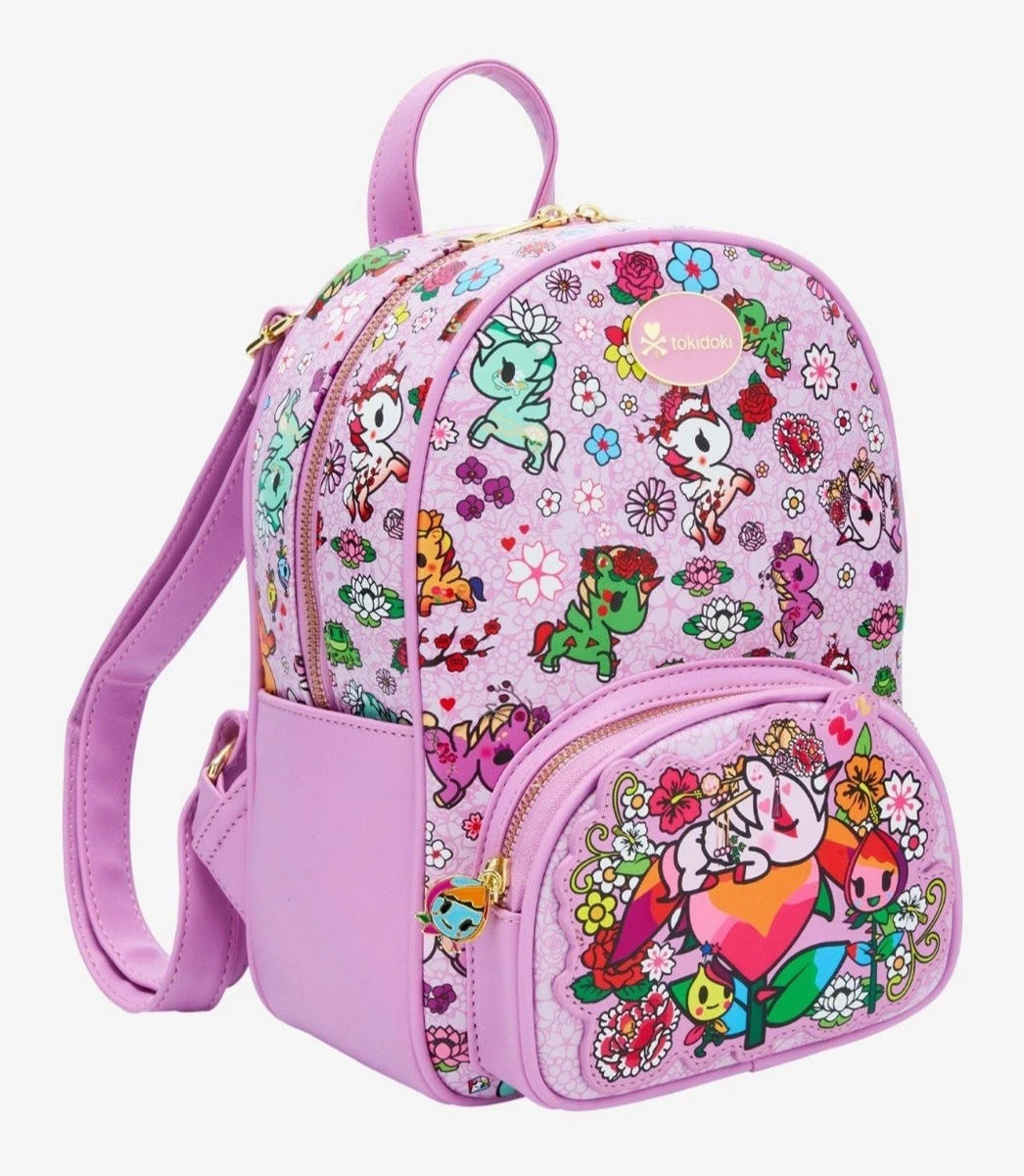 NEW Tokidoki Unicorno Florals Backpack & Wallet/ Cardholder  display picture 1