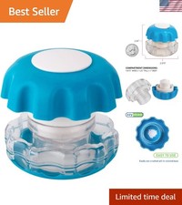 Crush Pill, Vitamins, Tablets, Crusher and Grinder with Storage Compartment, ...