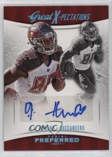 2017 Panini Preferred Great X-Pectations Platinum 1/1 OJ Howard #339 Auto v7j