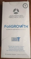 Advanced Trichology Foligrowth Ultimate Hair Nutraceutical 90 Capsules EXP 4/27